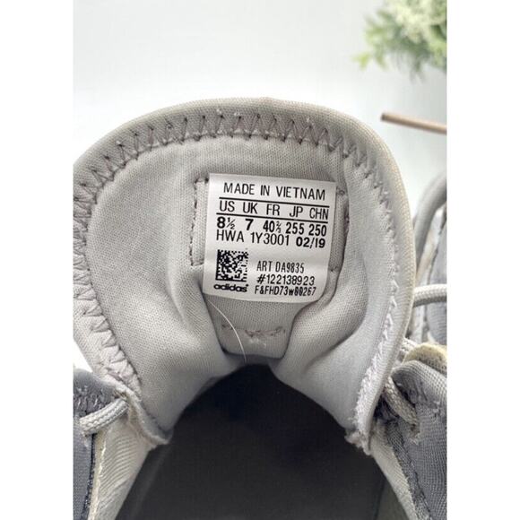 Adidas Cloudfoam QT FLEX Running Shoes Gray White Women's size 8.5 DA9835 - Picture 6 of 11